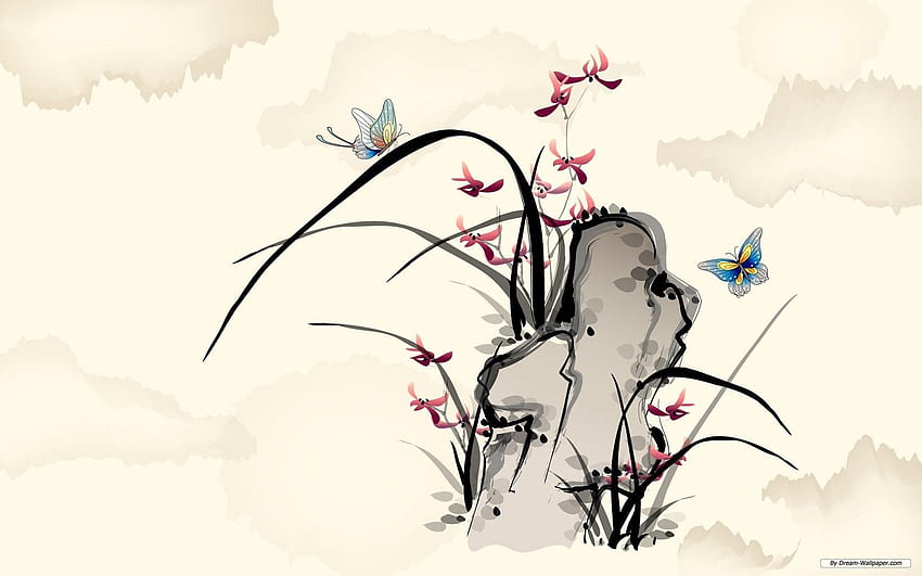 - Art - Chinese Ink Painting 2 - HD wallpaper