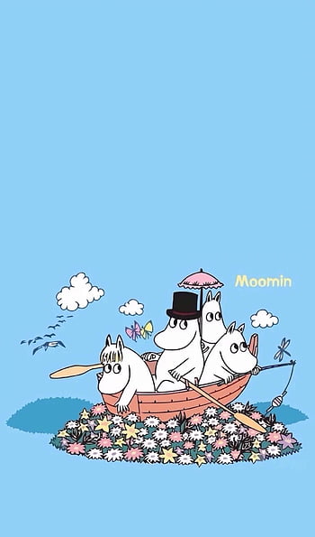 Moomintroll and Snufkin. Moomin , , Tove jansson, Moominvalley HD phone ...