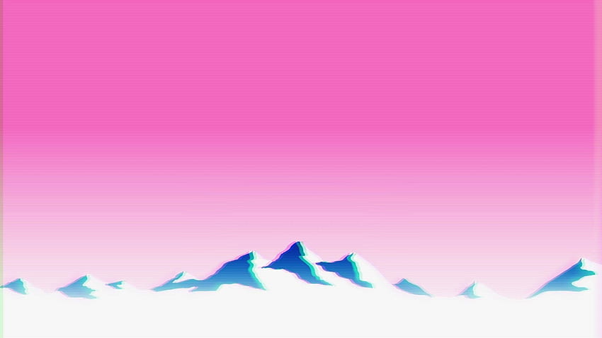 Las dos reinas es una cinta biogrÃ¡fica: Aesthetic Waves Pink HD wallpaper