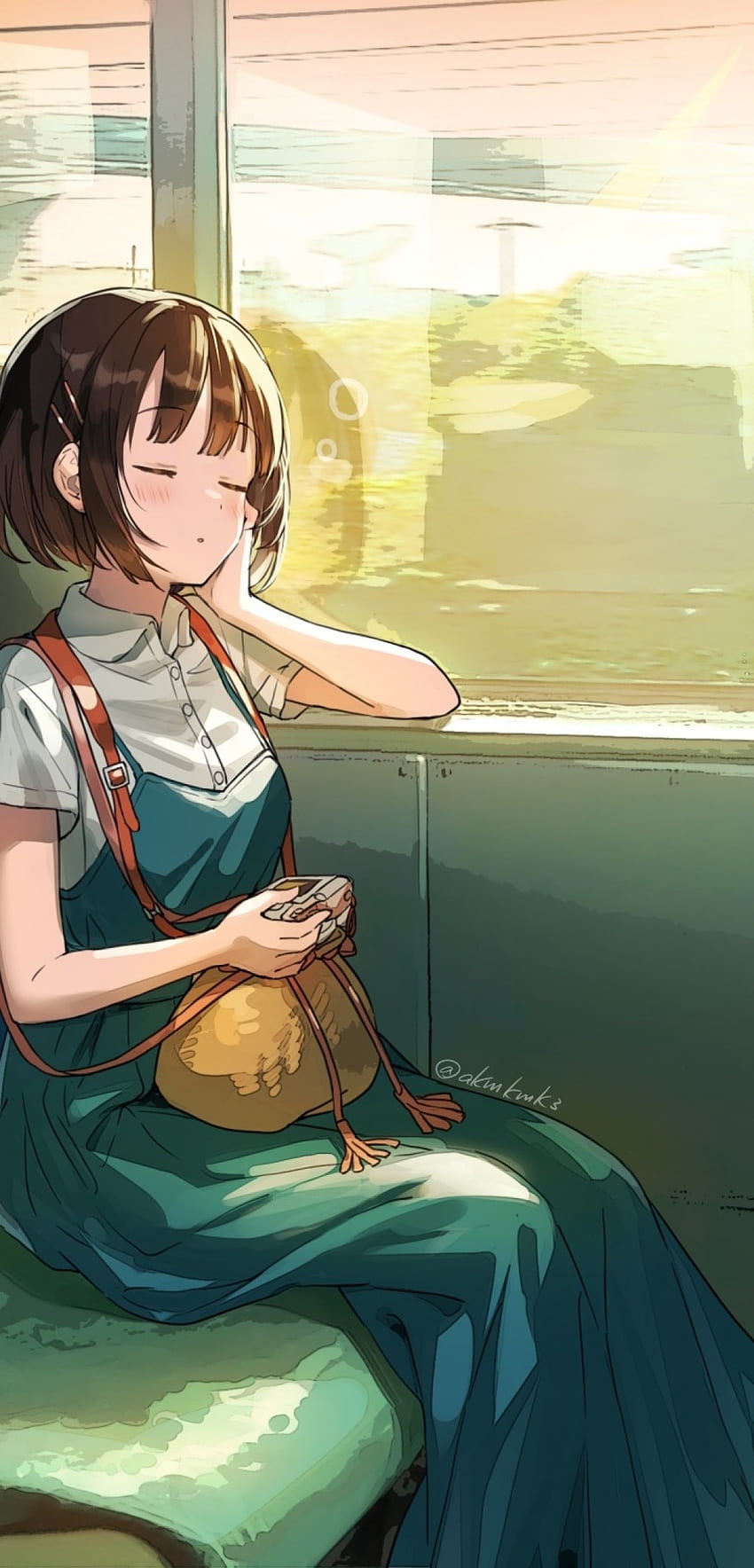 Steam Workshop::Sleeping Anime Girl - Clock