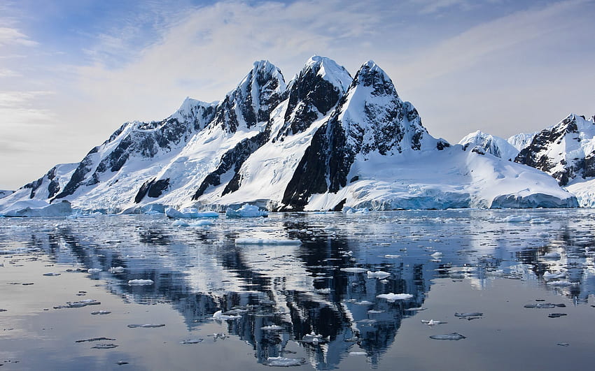 alam laut Arktik, Es Arktik Wallpaper HD