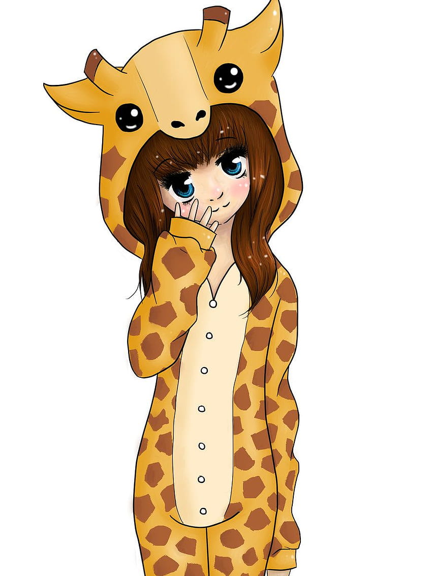 cape giraffe kemono friends drawn by don3  Danbooru