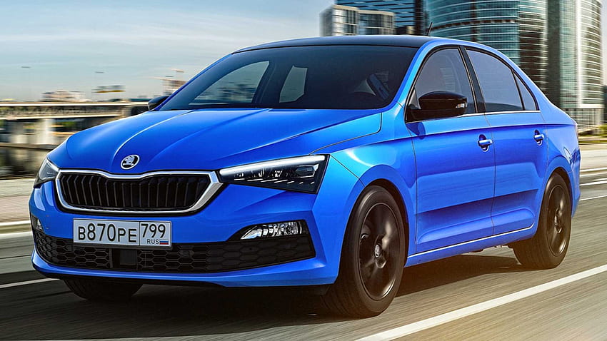 Skoda Rapid Revealed With Strong Scala Design Cues HD wallpaper