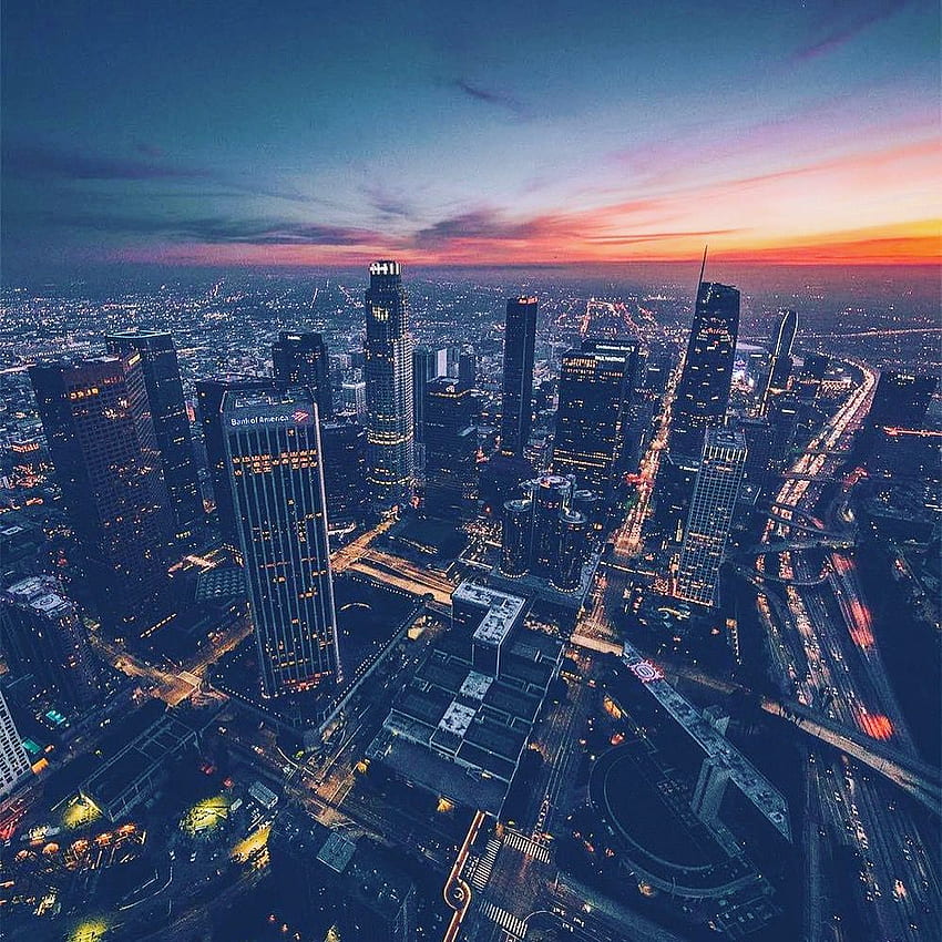 Downtown L.A, Downtown LA HD phone wallpaper