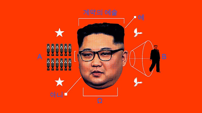 Trump desidera ardentemente informazioni sulla personalità di Kim Jong Un davanti a North Sfondo HD