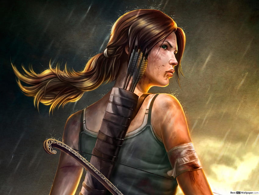 Rise of the Tomb Raider (videojuego) - Lara Croft (arte de fantasía), Tomb Raider 4 fondo de pantalla