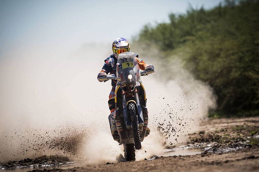 Dakar Rally Stage 2 Motociclette: il prezzo di KTM conquista il vantaggio assoluto (video) Sfondo HD