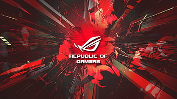 Asus Republic Of Gamers ,, Red ROG HD wallpaper | Pxfuel