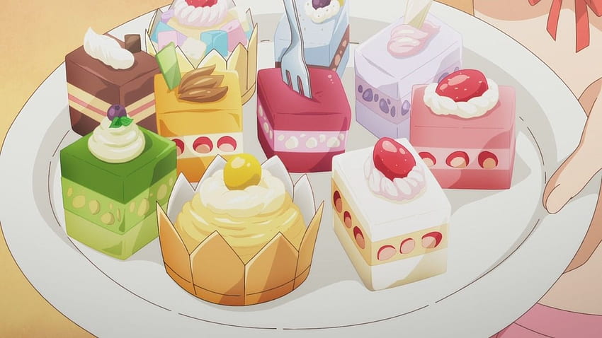 itadakimasu! | Cute food art, Anime cake, Food cartoon