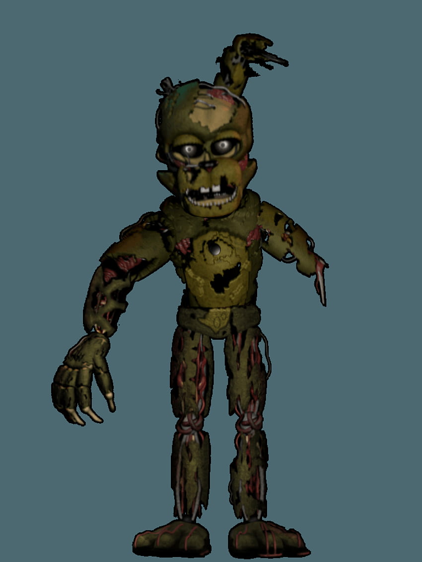 Цяло тяло Fnaf Scraptrap - - HD тапет за телефон