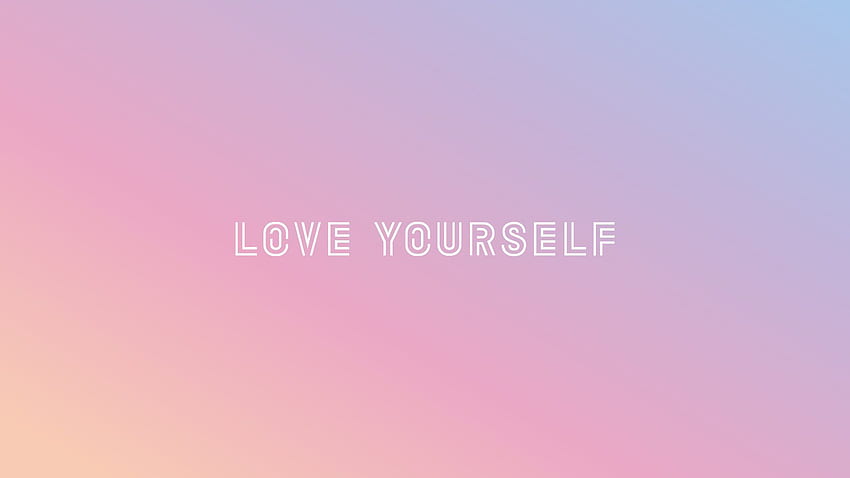 Bts Love Yourself , Love Yourself BTS PC HD wallpaper | Pxfuel