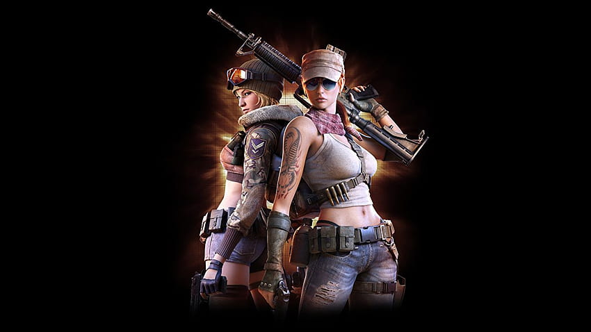 Point Blank warrior 2 female Games eyeglasses HD wallpaper
