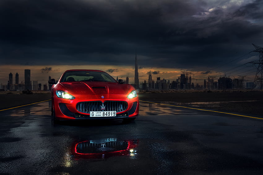 Maserati, Cars, Front View, Granturismo, Mc Stradale HD wallpaper