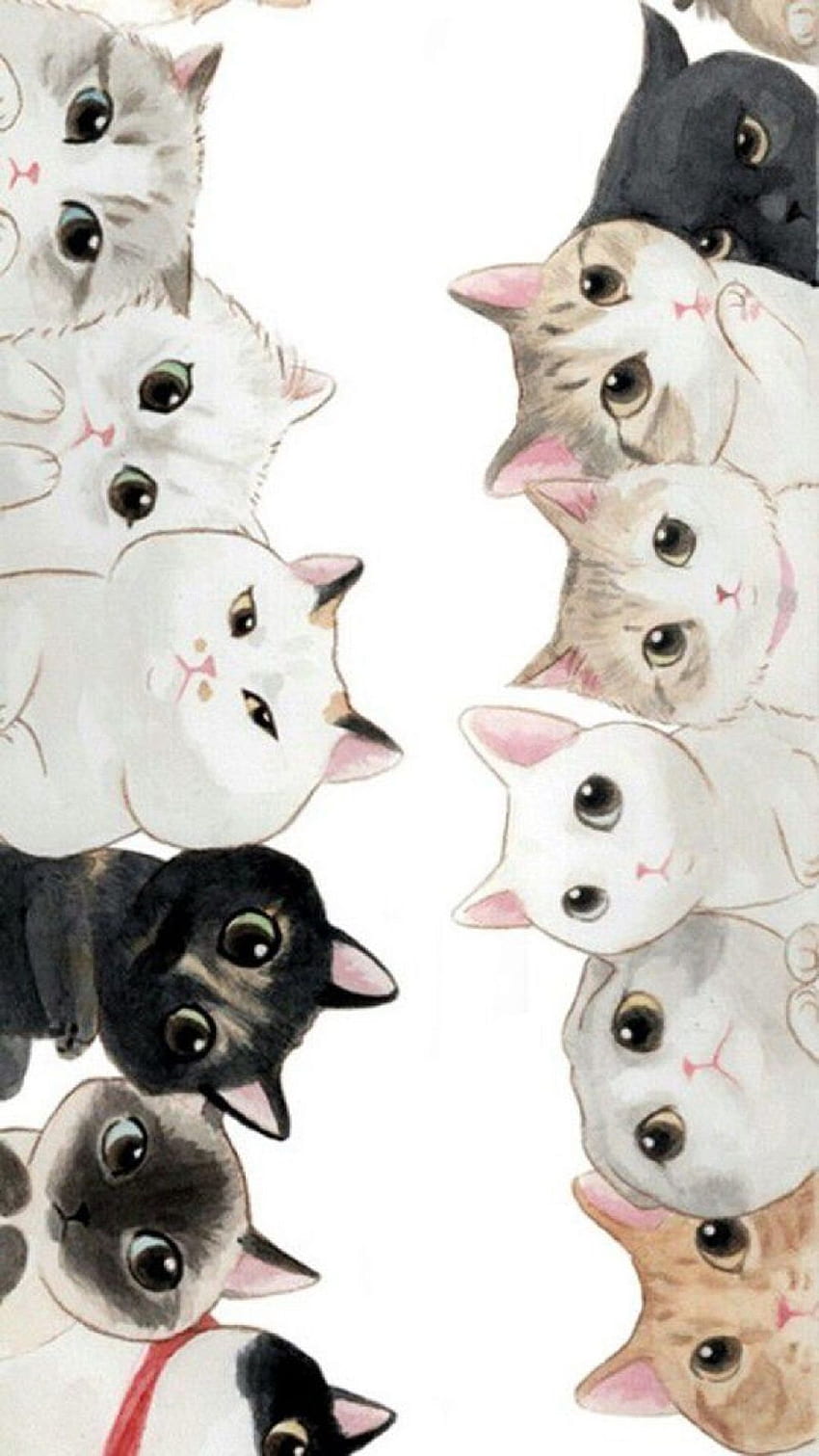 110 Best Cat Wallpaper ideas  cat wallpaper cute cat wallpaper cat art
