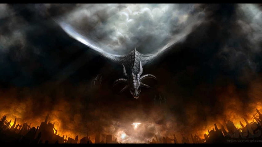 Dissecção: Dragão Negro (Dia do Julgamento / Céu e Inferno) papel de parede HD