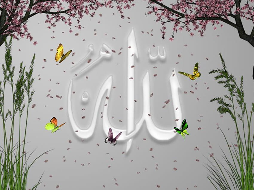 ALLAH, islam, muzułmanin, piękno Tapeta HD