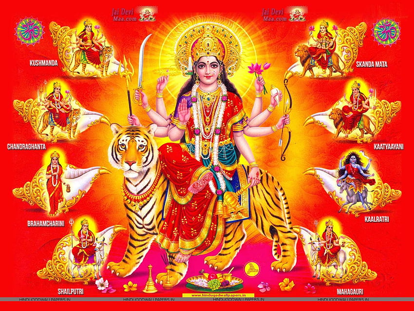 Navratri Full Size - Hindu God . Navratri , Durga, Durga, Navaratri HD  wallpaper | Pxfuel