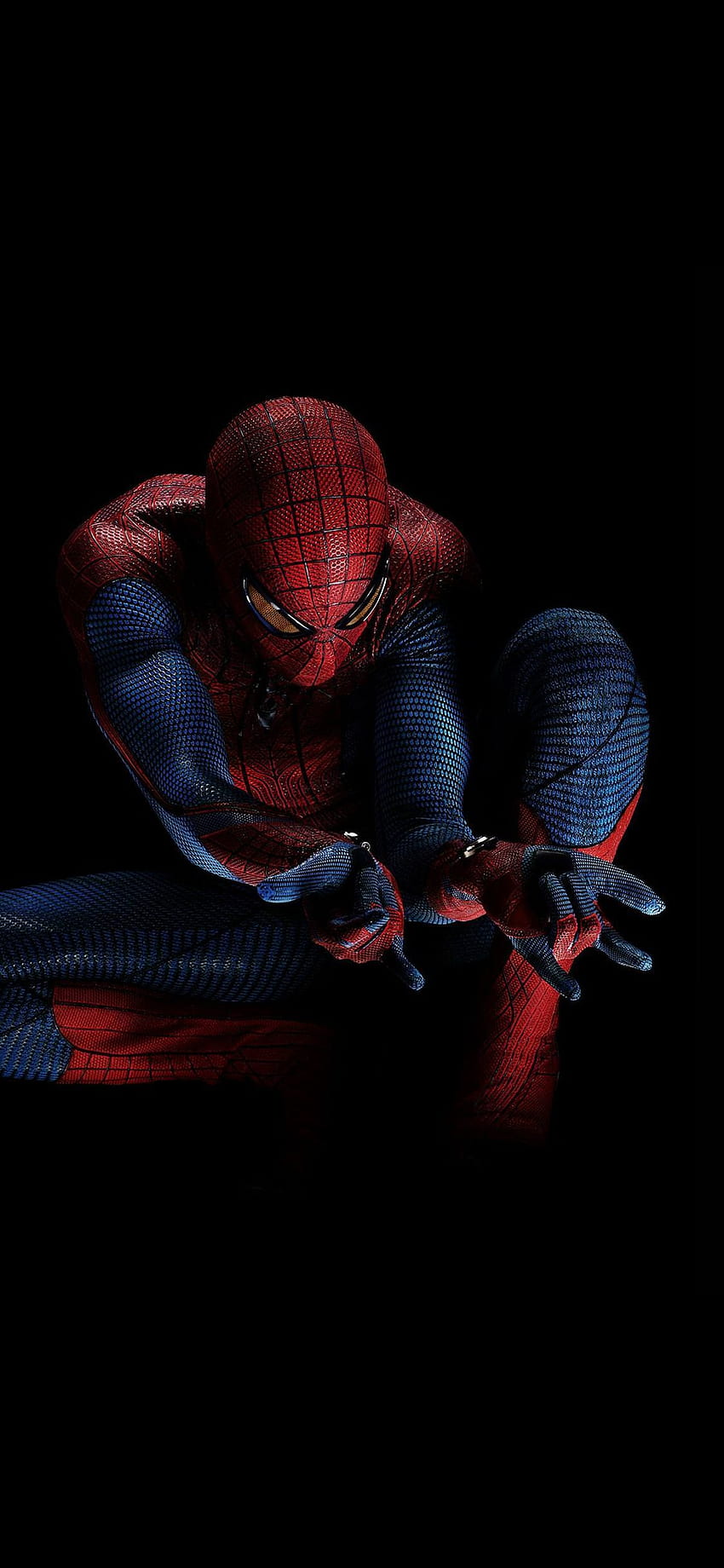 Amoled Super Hero, Spider Man Amoled HD тапет за телефон