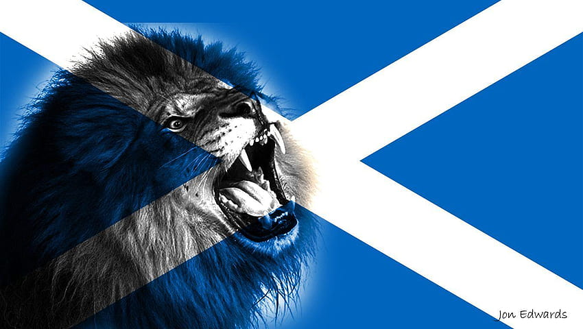 Bandiera scozzese, bandiera della Scozia Sfondo HD