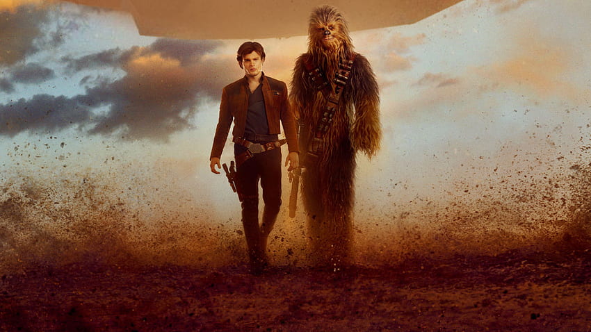 Han Solo Dan Chewbacca Wallpaper HD