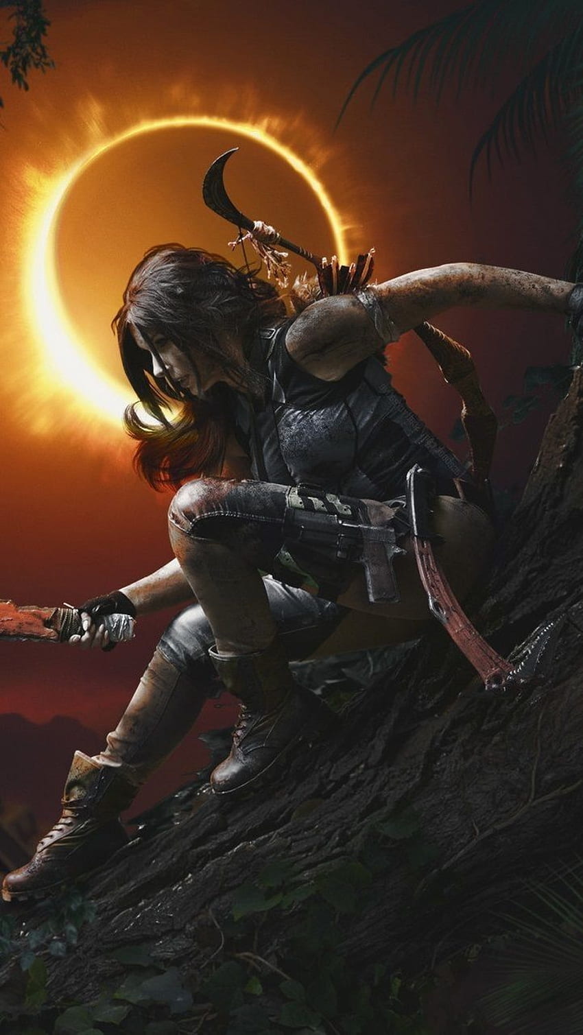 gry Shadow of the Tomb Raider Tapeta na telefon HD