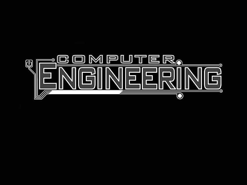 コンピューター サイエンス エンジニアリングのロゴ、土木工学のロゴ 高画質の壁紙