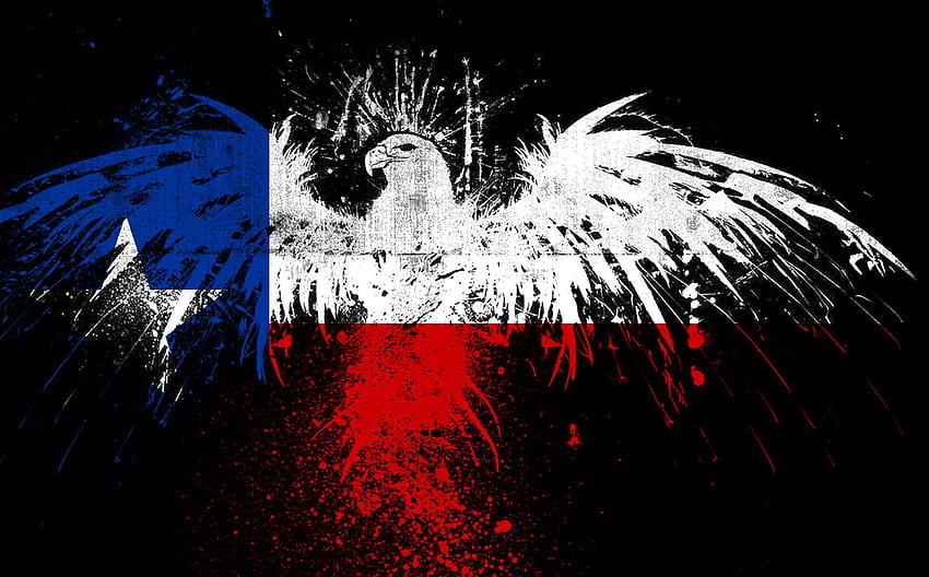 Collection Cool Texas - Drapeau de dessin d'aigle philippin Fond d'écran HD