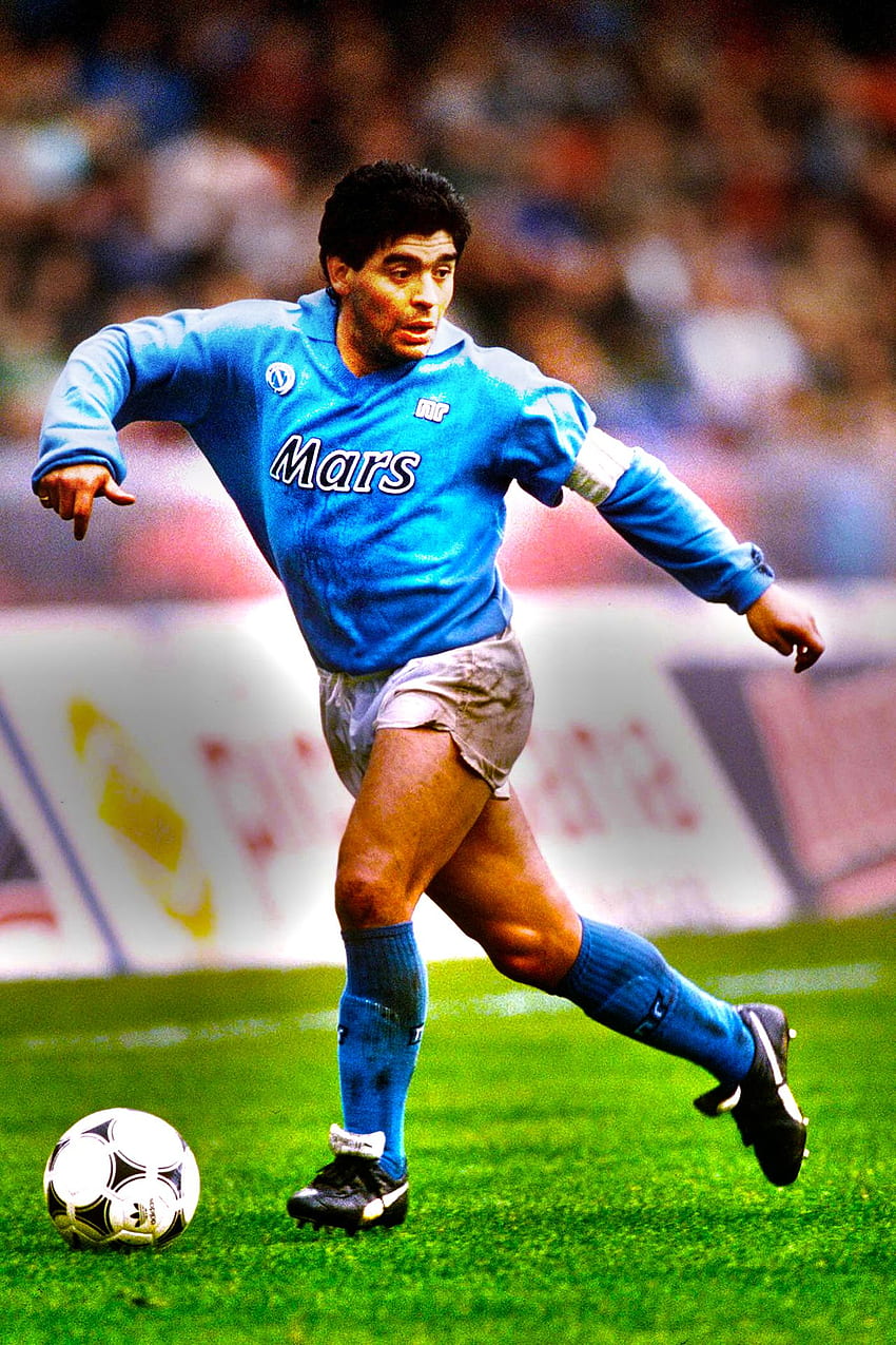 Maradona at Napoli – in high definition – Forza27, Diego Armando Maradona HD phone wallpaper