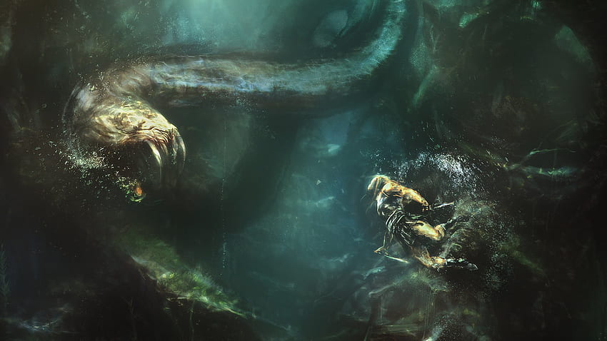 Beowulf TG, Serpente do Mar papel de parede HD