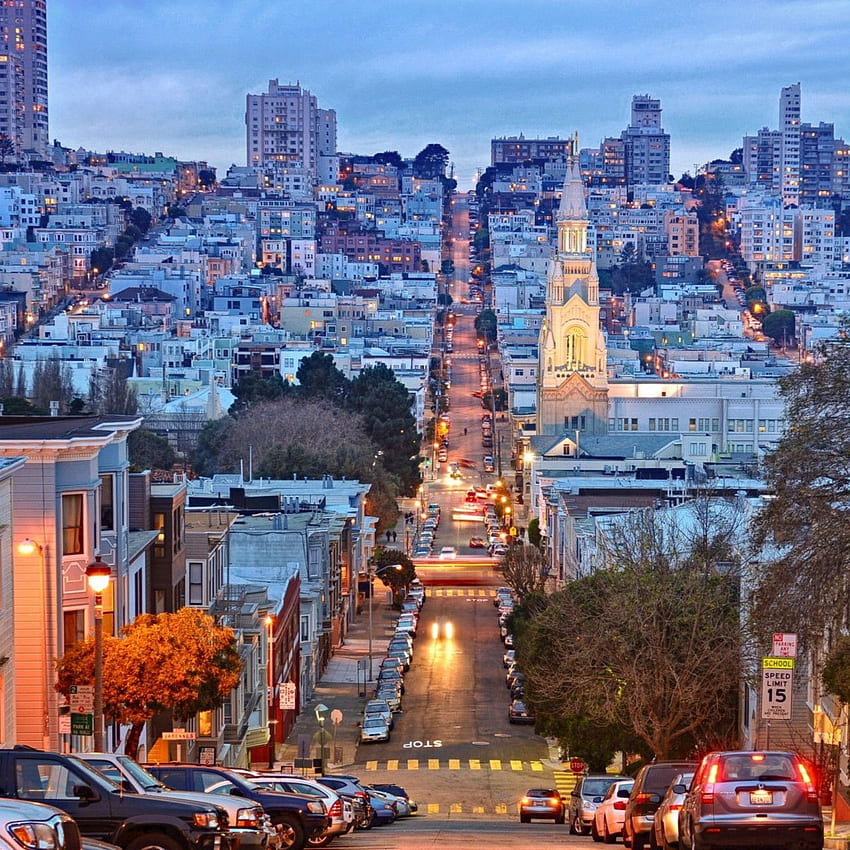 City Streets San Francisco . . I, San Francisco iPad HD phone wallpaper
