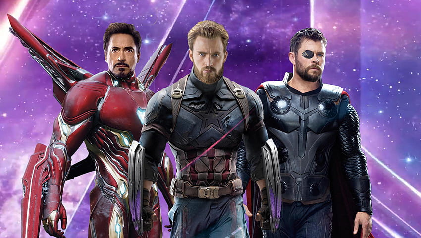 Iron Man Captain America Thor di Laptop, Film, dan Latar Belakang Avengers Infinity War, Avengers Infinity War PC Wallpaper HD