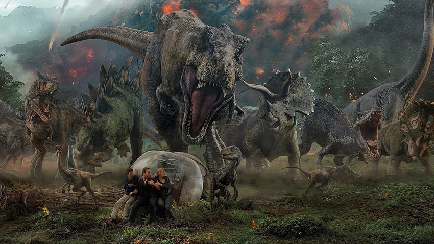 Jurassic World: Dominion จะเริ่มยุคใหม่ของแฟรนไชส์ วอลล์เปเปอร์ HD