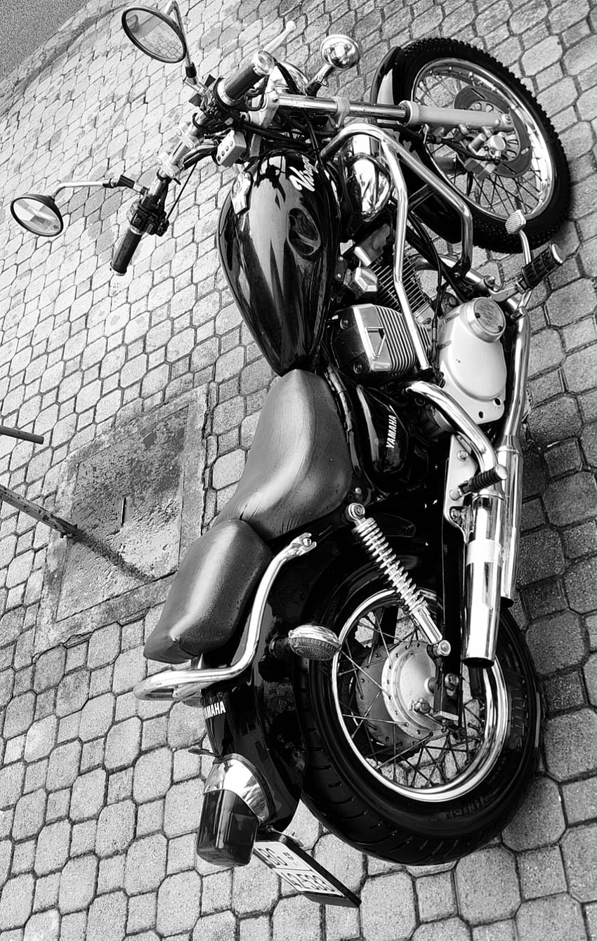 Motorcycle , chopper, yamaha, virago, motor_vehicle, motobike HD phone wallpaper