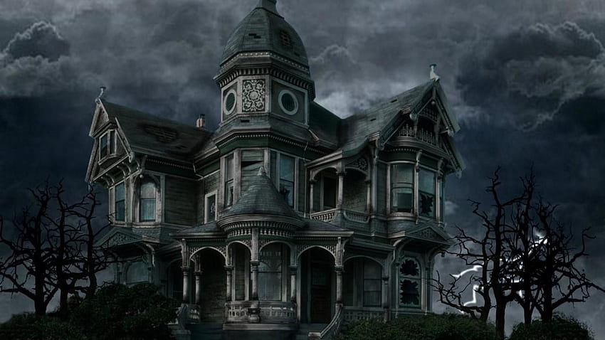 Haunted House - Haunted House Gif - - HD wallpaper