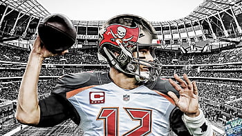 Tom Brady TB Bucs QB By Bob Smerecki