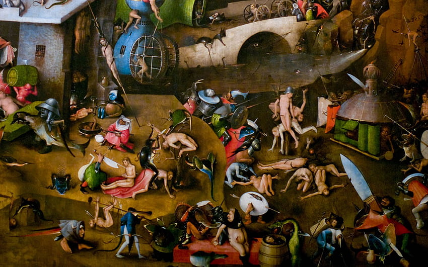Hölle, Hieronymus Bosch - HD-Hintergrundbild