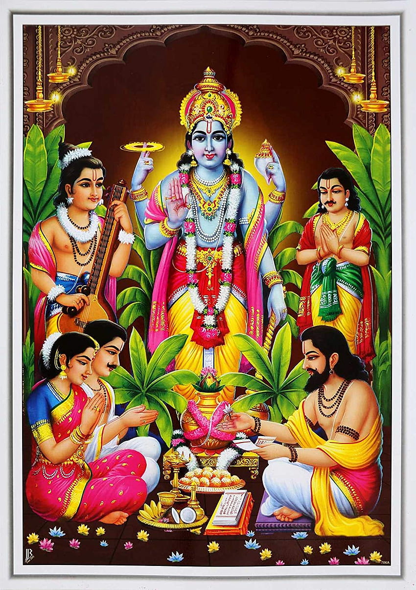 สุดยอด Satyanarayana Swamy พระเจ้า Satyanarayana & วอลล์เปเปอร์โทรศัพท์ HD