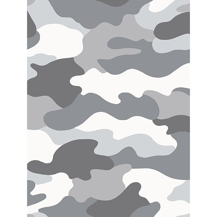 Camouflage blanc, camouflage gris Fond d'écran de téléphone HD
