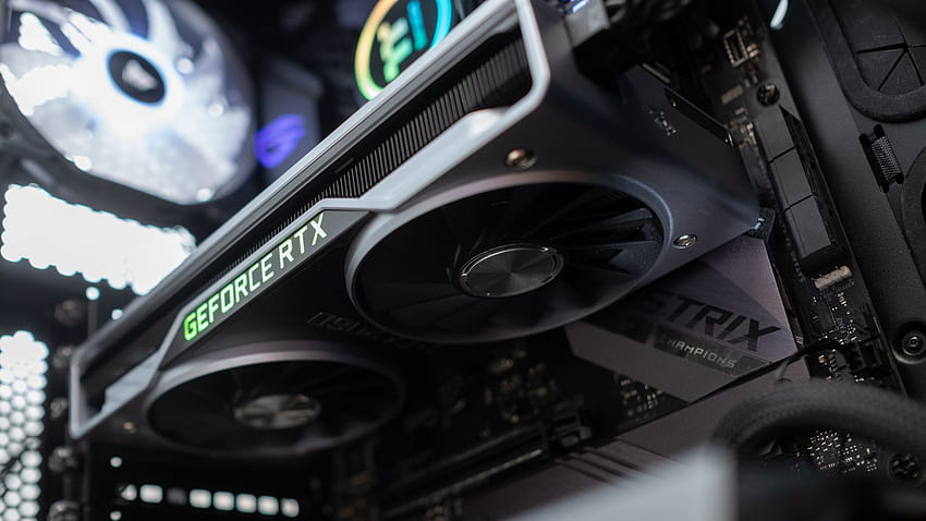 Si dice che le GPU Nvidia GeForce RTX 'Super' appaiano all'E3 Sfondo HD