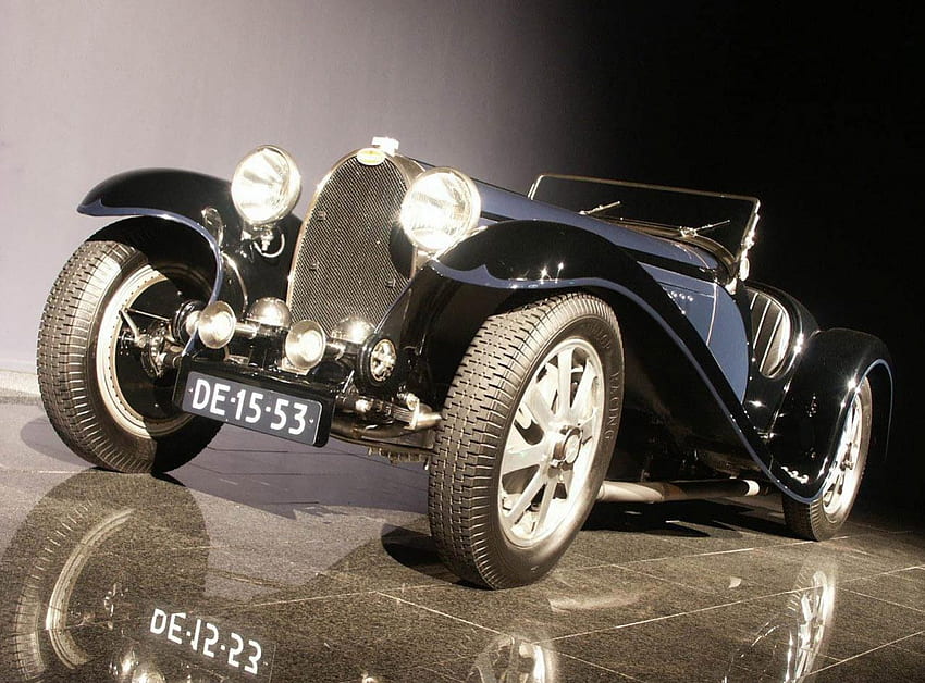 bugatti, antiguo, clásico, coche fondo de pantalla