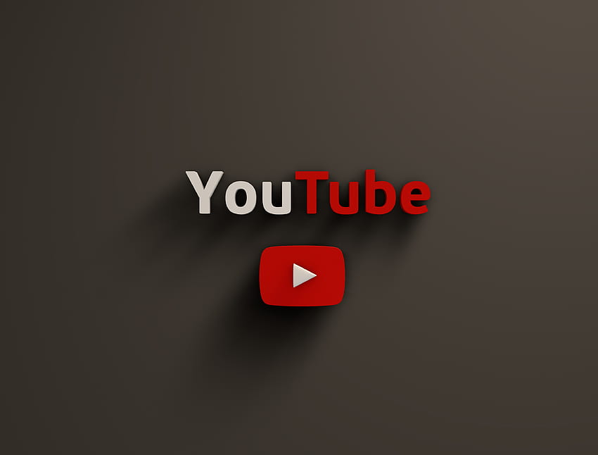 Dla Tła Youtube. Natura, logo YouTube Tapeta HD