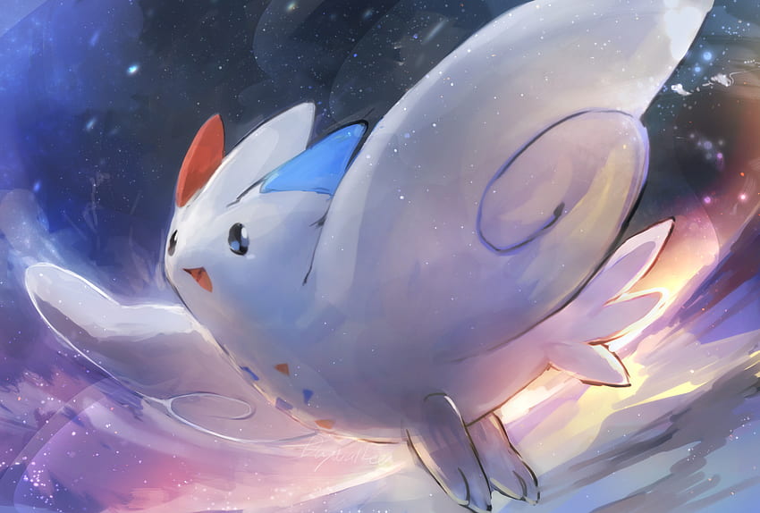 Togekiss (Pokémon) gezeichnet HD-Hintergrundbild