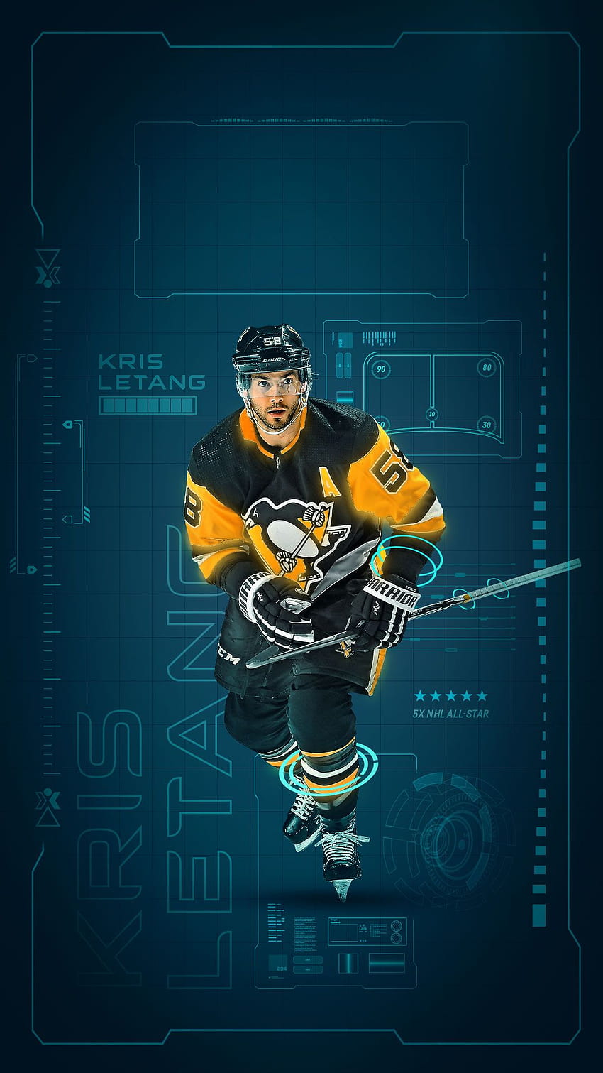 Minnesota North Stars (NHL) iPhone X/XS/XR Lock Screen Wallpaper