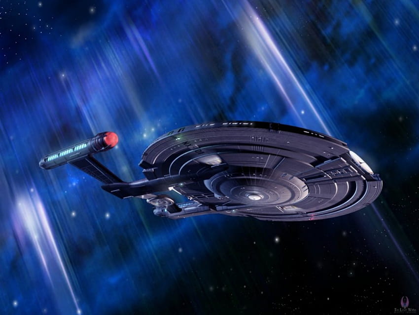 Starship Enterprise NX01 - компютър Star Trek HD тапет