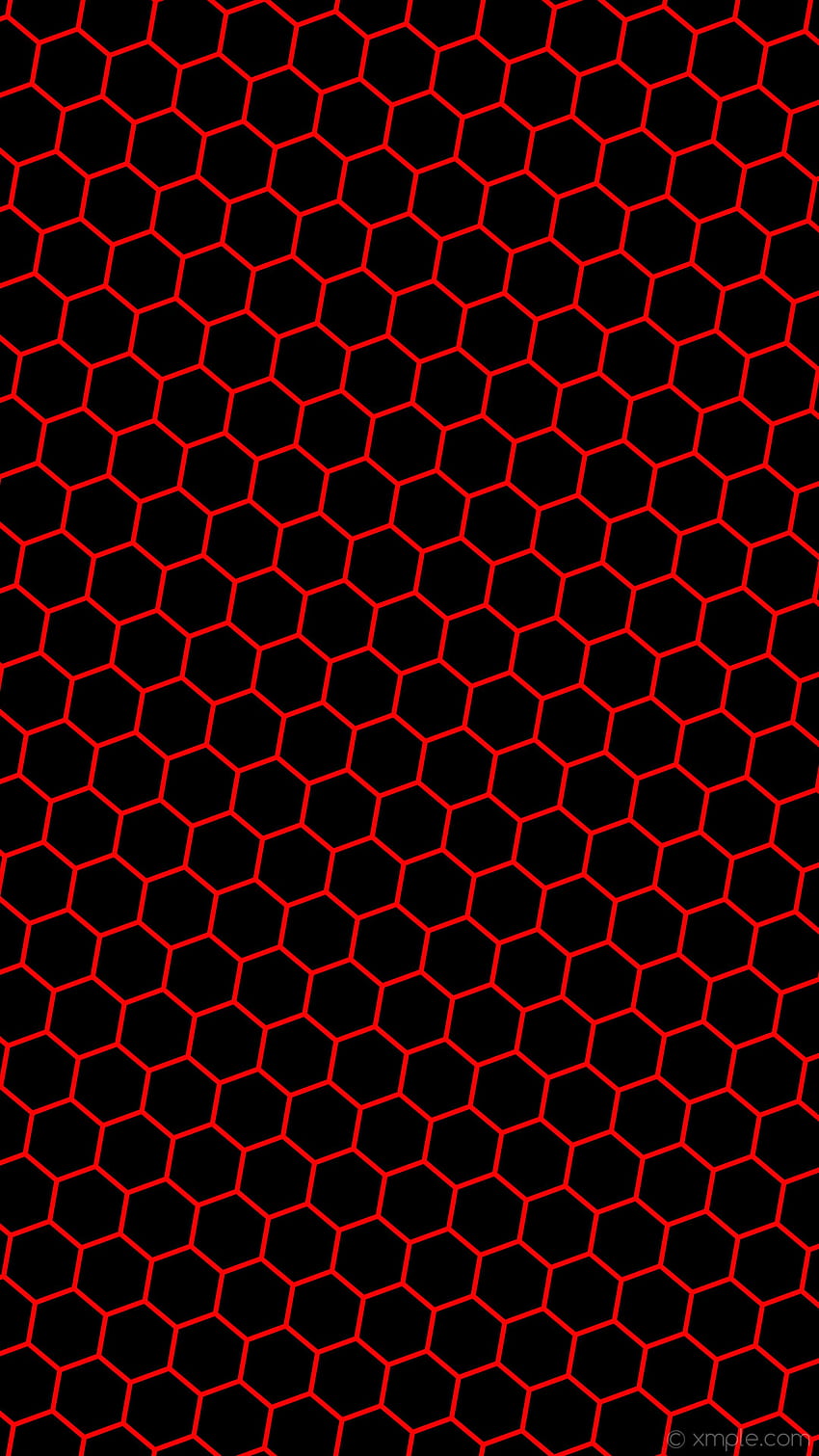 Черна пчелна пита, червена и черна пчелна пита HD тапет за телефон