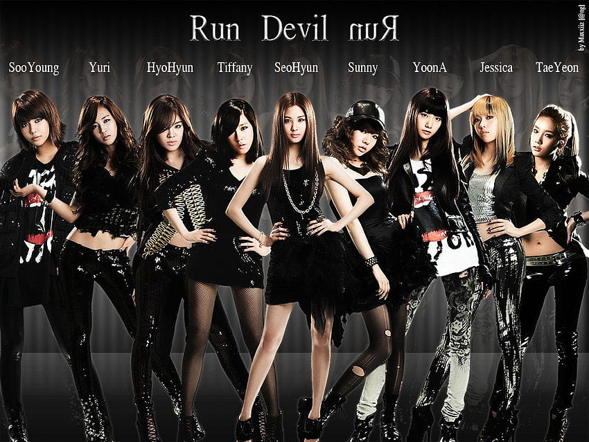 Snsd - Girls Generation Run Devil Run Names, Girl's Generation HD тапет