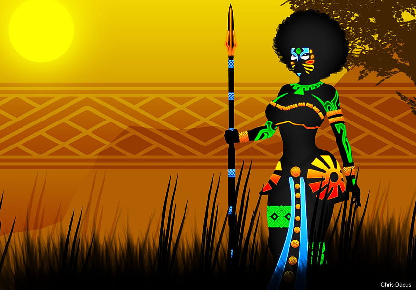 AFRICA, African Art HD wallpaper