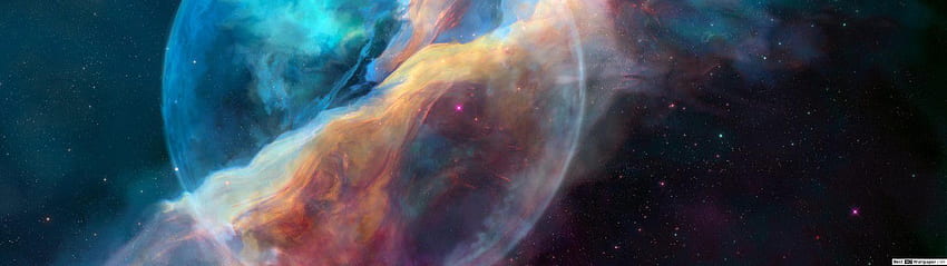 Blauer Planet im Weltraum, 5120 x 1440 Weltraum HD-Hintergrundbild