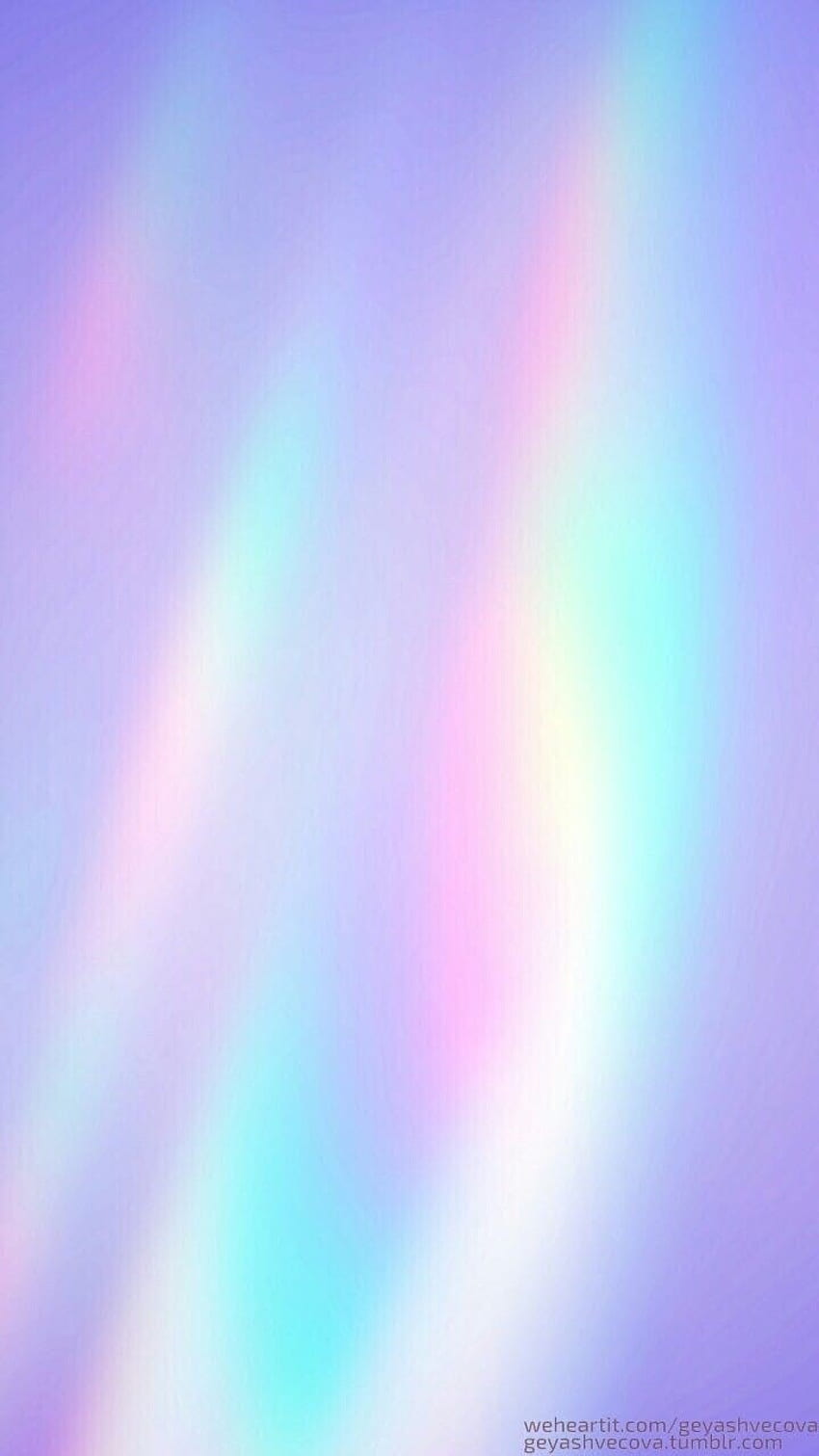Rainbow Pastel Purple Rainbow Pastel Aesthetic HD phone wallpaper