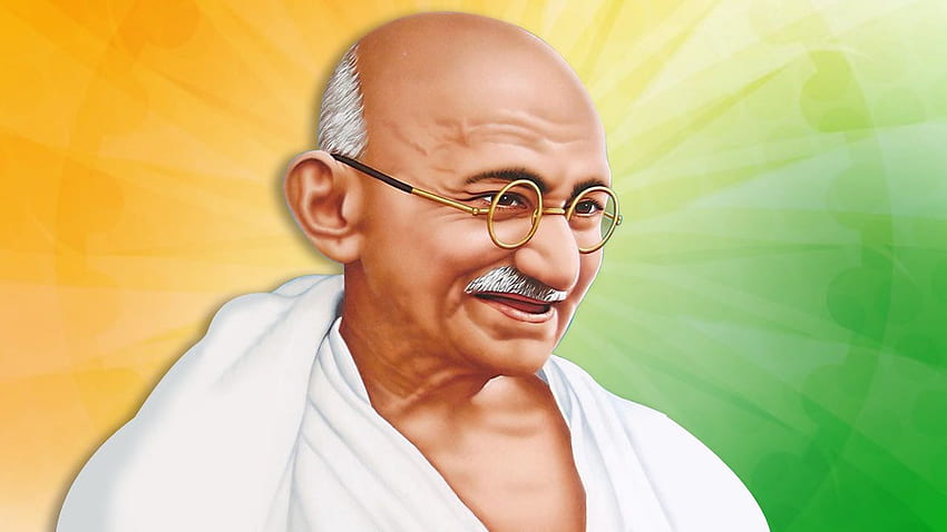 Mahatma Gandhi HD-Hintergrundbild